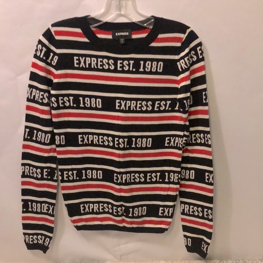 Express Multicolor Sweater (new)